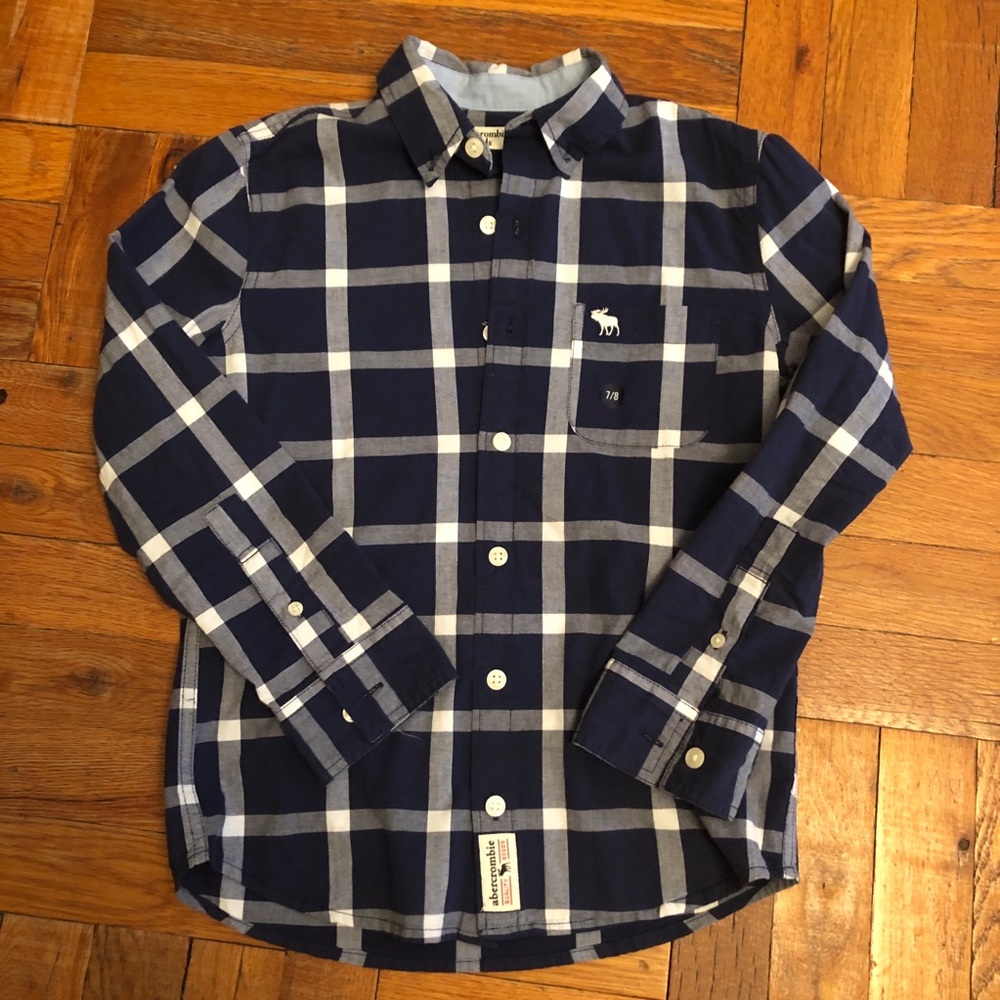 Abercrombie kids button shirt Size 7/8